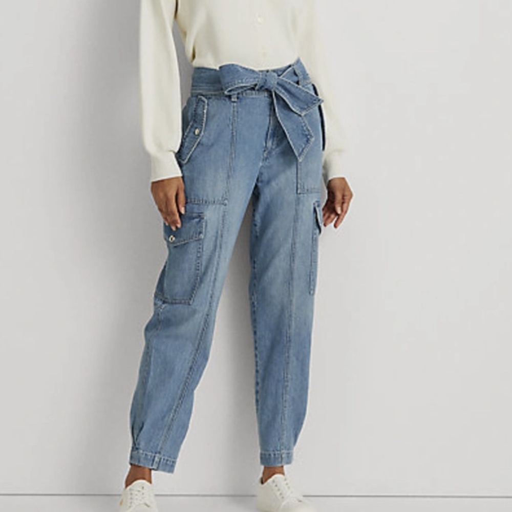 Lauren Ralph Lauren Denim Cargo Pant